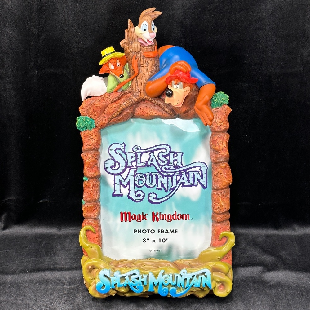 Disney World Splash Mountain Brer Rabbit Fox Bear Picture Frame RARE 8X10 3D NEW - Picture 1 of 4